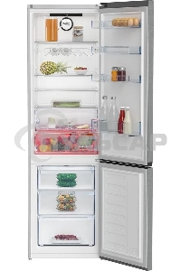 Холодильник Beko B3RCNK402HX нержавеющая сталь двухкамерный 257/100л морозилка снизу