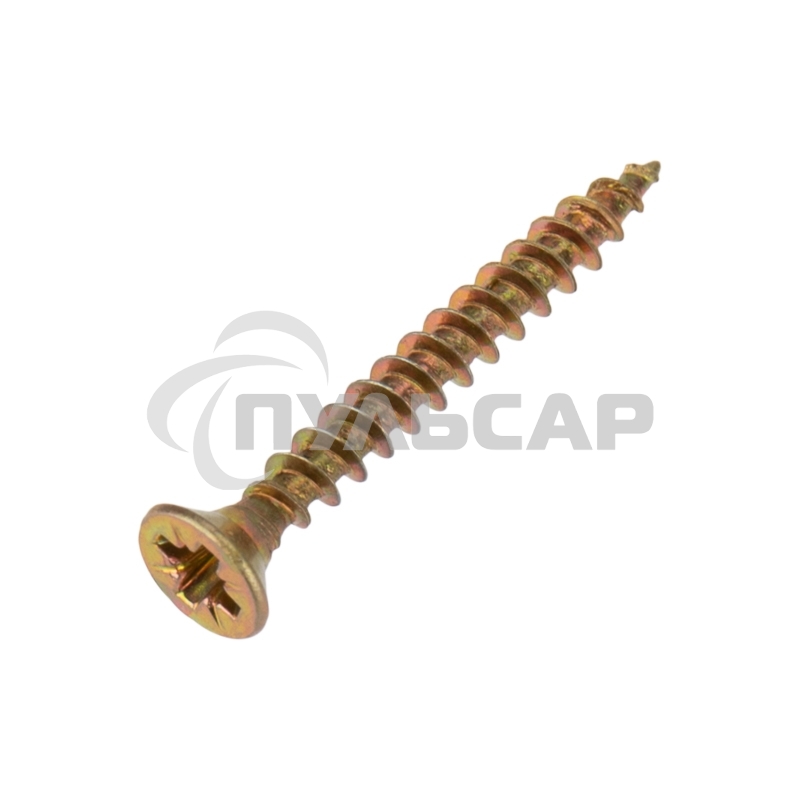 Саморез универсальный KRANZ 4х30, желтый цинк, упаковка поставщика ( 12 000 шт. )