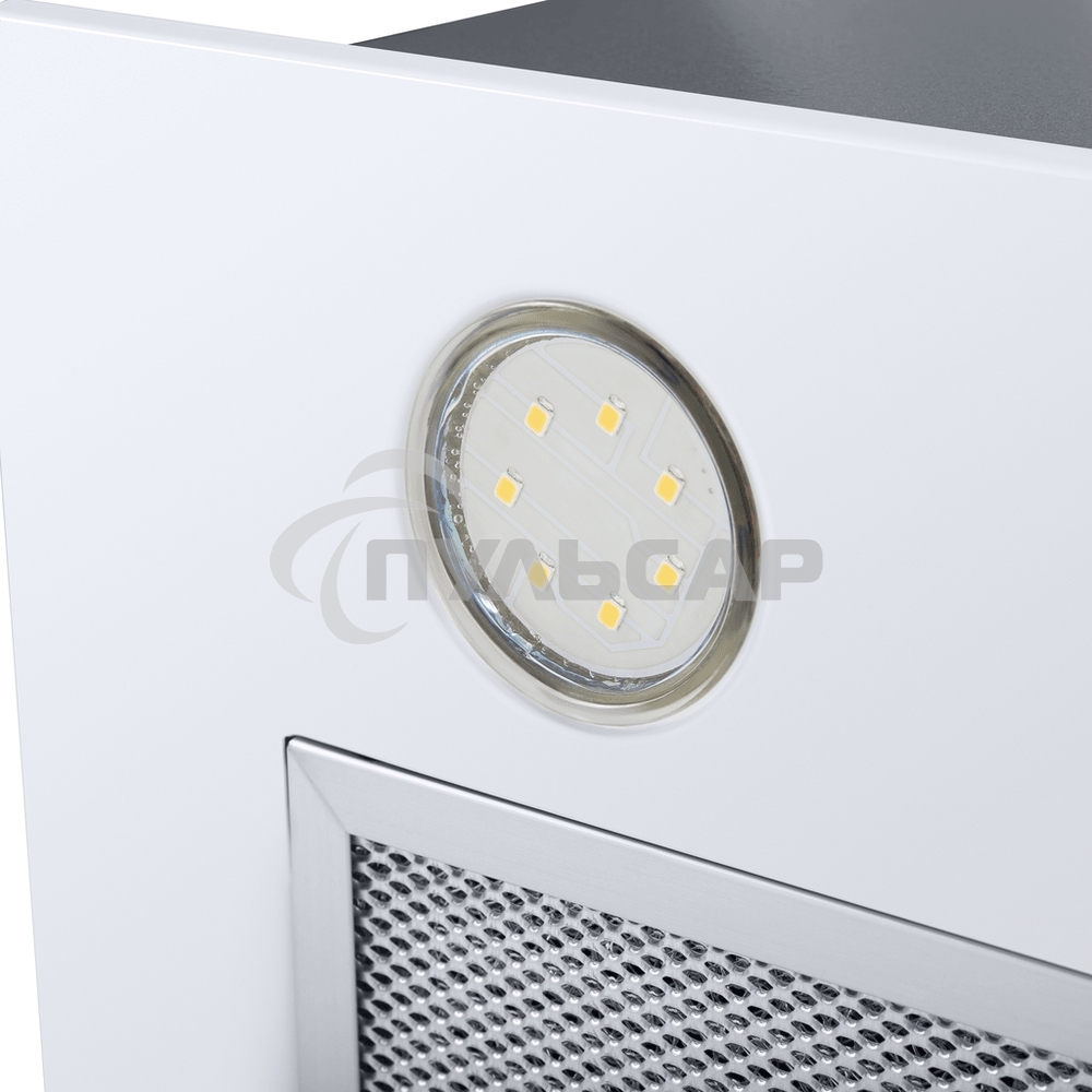 Вытяжка встраиваемая Maunfeld Crosby Power 50 белый, 50 см, 1050 куб. м/ч, 51.8 дБ