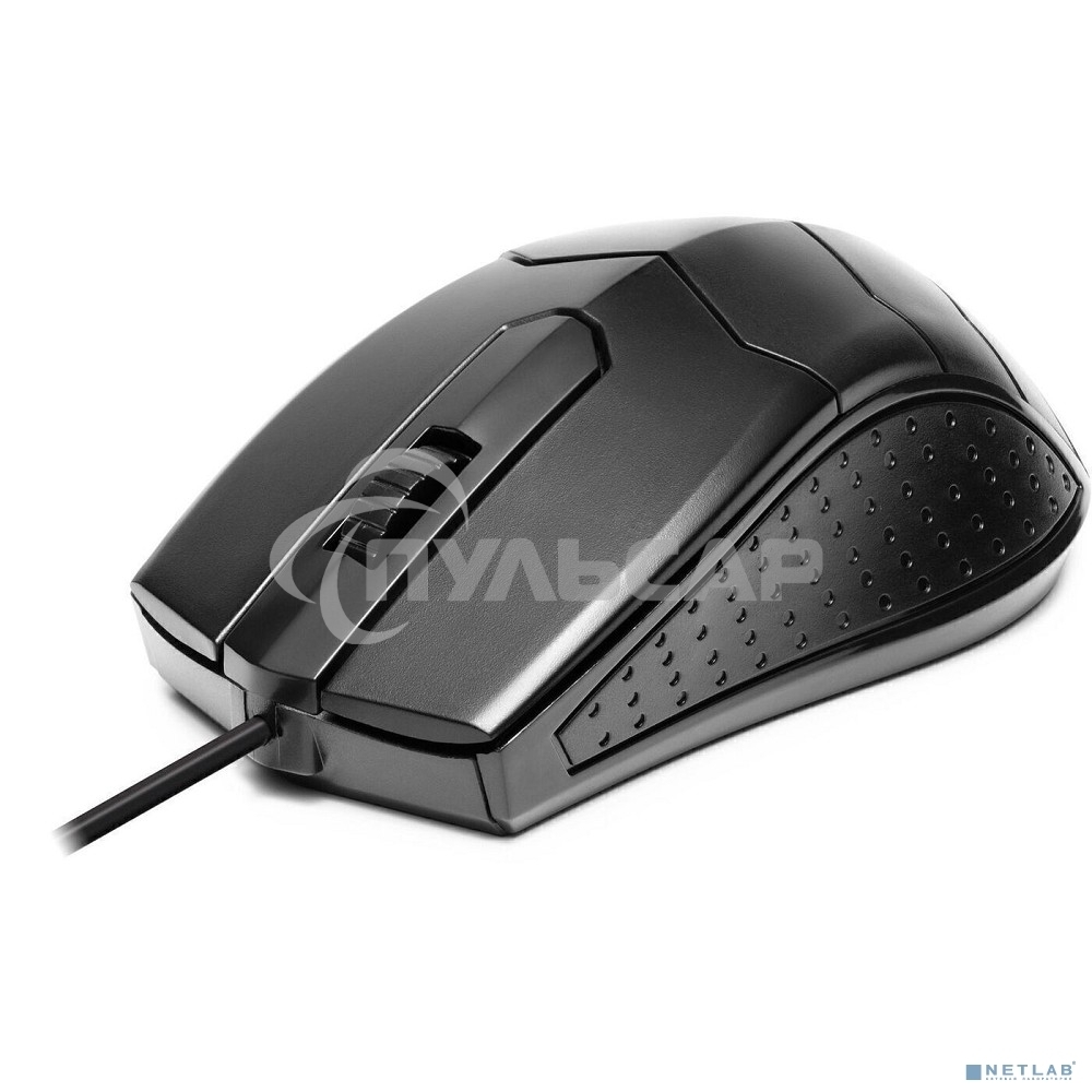 Мышь проводная Defender HIT MB-530 черный, 1000 dpi, USB, кнопки - 3