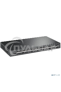 Коммутатор 48-портовый гигабитный управляемый уровня 2+ TP-Link TL-SG3452X JetStream с четырьмя слотами SFP+ 10 Gbит/с