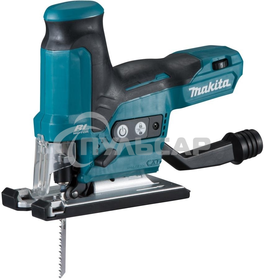 Лобзик MAKITA JV102DZ к\рук, 10.8В, Li-ion, 800-3000об\м, ход-23мм, рез-90мм, пилка, 3-маят