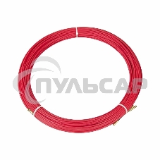 Протяжка кабельная Rexant (мини УЗК в бухте), стеклопруток, d=3,5 мм 50 м, красная