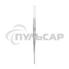 Пинцет прямой рифленый 200 мм ПРОФИ