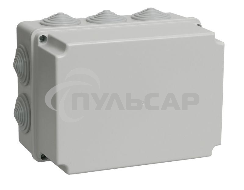 Коробка распаячная ОП 190х140х120 IP44 КМ41245 (10 каб.ввод.) ИЭК UKO10-190-140-120-K41-44