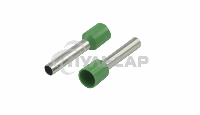 Наконечник штыревой втулочный изолированный F-18 мм 6 мм² (НШВи 6.0-18) зеленый Rexant