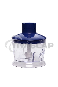 Блендер погружной Galaxy Line GL 2129, синий с серебристым, 900 Вт, 2 скорости и режим 