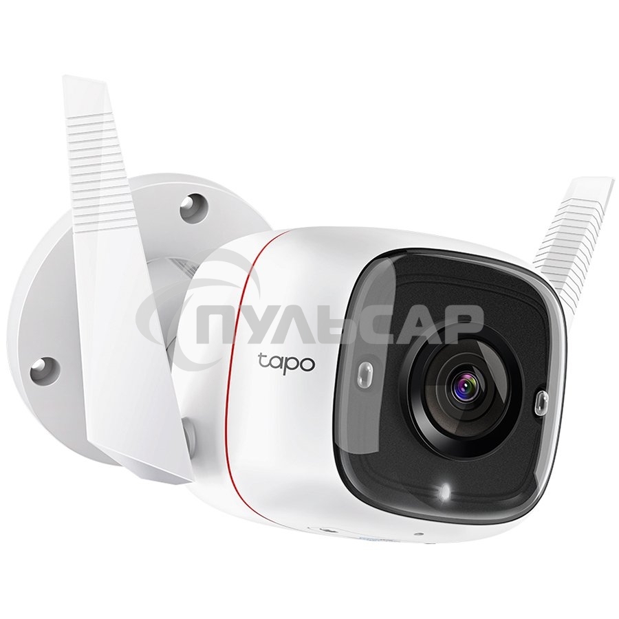 Видеокамера IP TP-Link Tapo C310 белый 3MP indoor & outdoor IP camera, 30m Night Vision, IP66 dust & waterproof, Motion Detection and Notification, 2-way Audio, supports Micro SD card storage, easy setup with APP