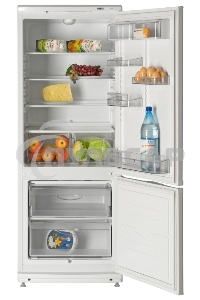 Холодильник Atlant XM-4009-022 белый двухкамерный 201/63л морозилка снизу