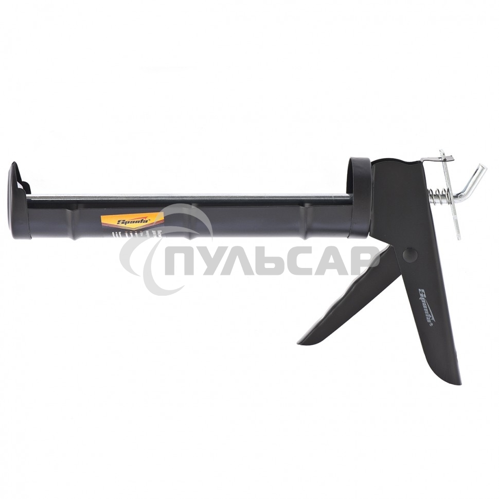 Пистолет для герметика SPARTA 886365 310мл ''полуоткрытый'' круглый шток 8мм утолщенные стенки