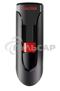 Флешка USB 256 Gb SanDisk CZ60 Cruzer Glide, USB 2.0, черный