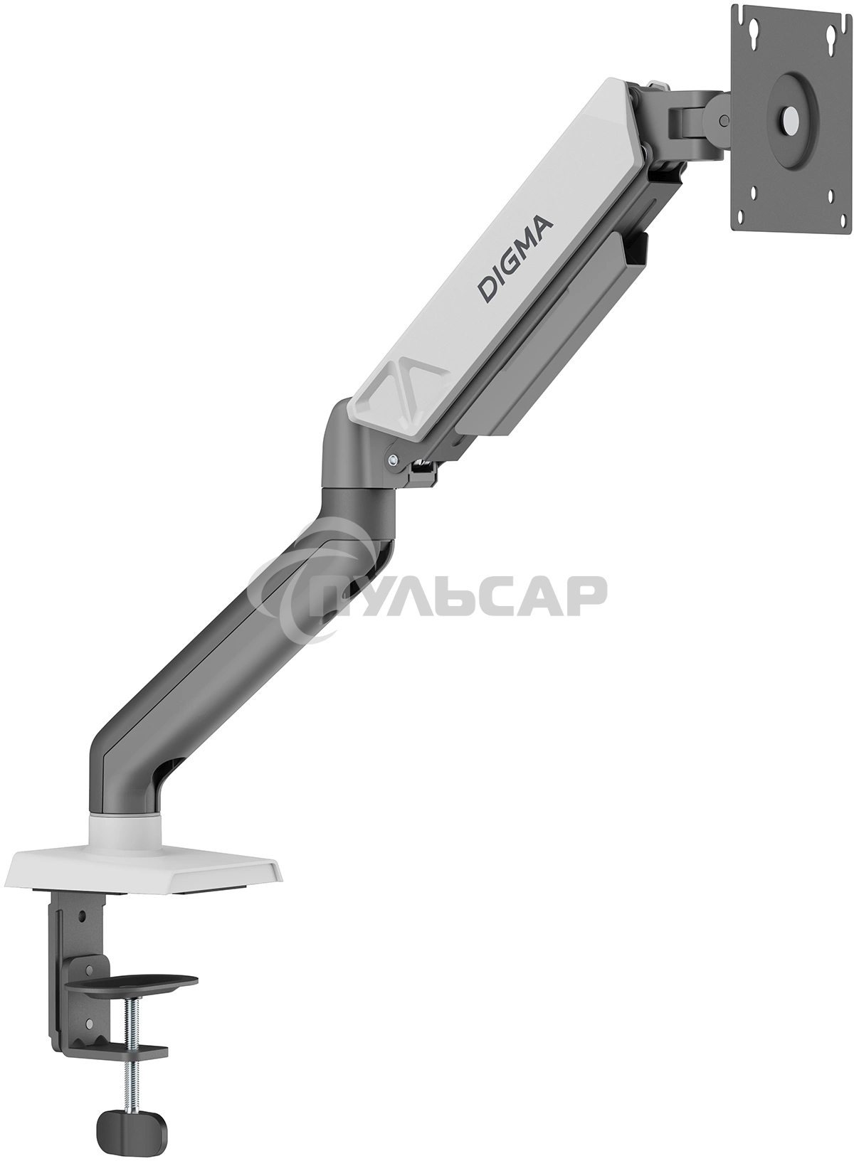 Кронштейн для мониторов ЖК Digma D-MM101 серый 17