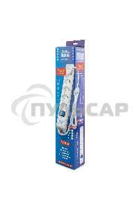 Фильтр-удлинитель Power Cube PRO, 1,9 м, LC контур, 16А/3,5кВт