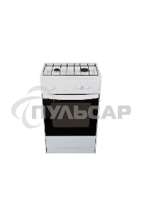 Плита газовая Darina 1AS GM 521 001 W белый/черный, конфорок 2 шт, духовка 45 л, 50 см x 85 см x 41 см