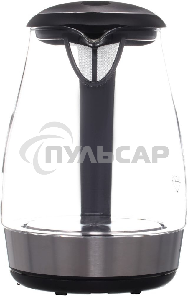 Чайник электрический Hyundai HYK-G2030 1.7л. 2200Вт черный (корпус: стекло)