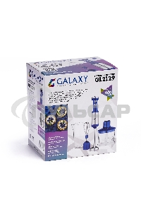 Блендер погружной Galaxy Line GL 2129, синий с серебристым, 900 Вт, 2 скорости и режим 
