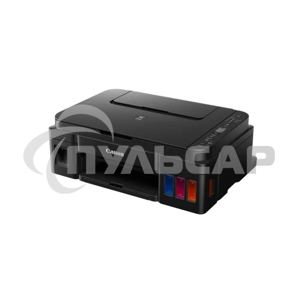 МФУ струйное Canon PIXMA G3410 (2315C009), A4, цветное, печ. 8.8 стр/мин (ч/б) 5 стр/мин (цвет), скан. до 19 стр/мин., 4800x1200 dpi (принтер) 1200х600 dpi (сканер), USB, Wi-Fi