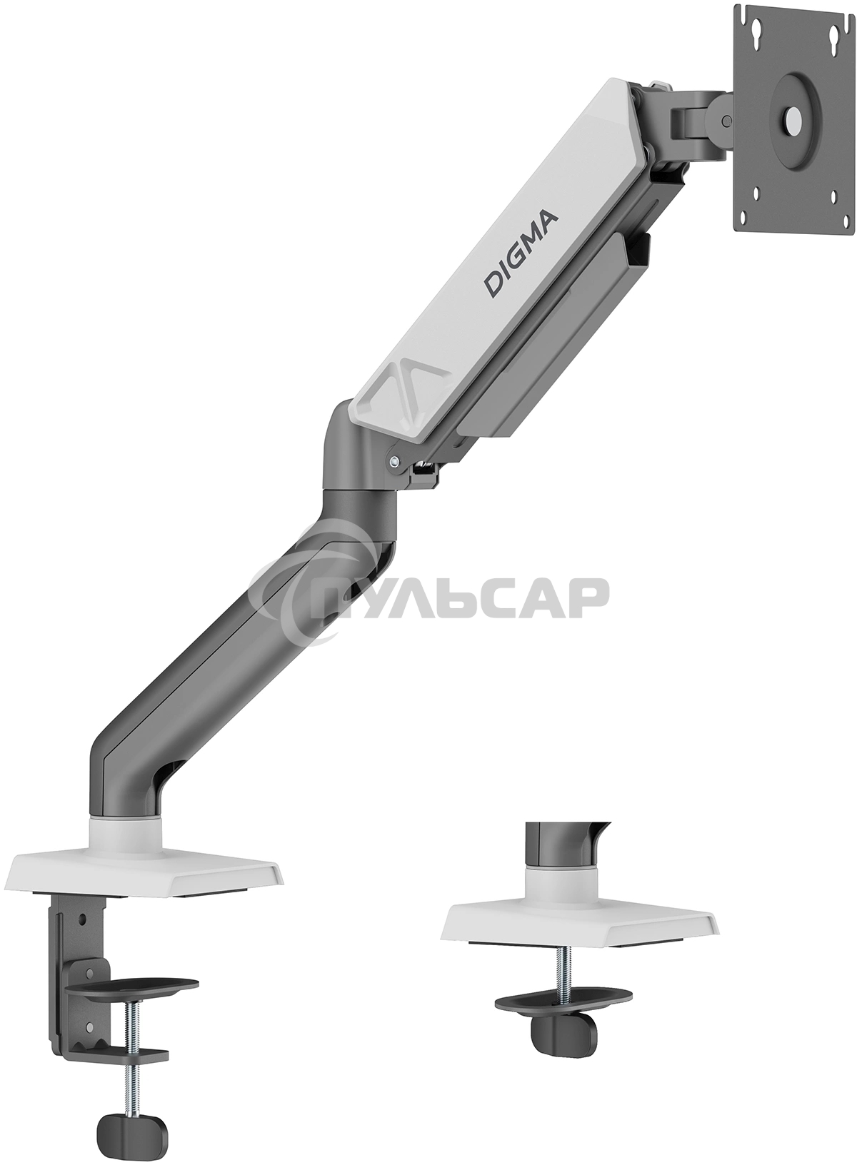 Кронштейн для мониторов ЖК Digma D-MM101 серый 17