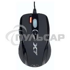 Мышь проводная A4Tech X-710BK черный, 2000 dpi, USB, кнопки - 7