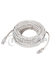 Пaтч-корд Rexant U/UTP, кат.5e, RJ45-RJ45, неэкранированный, PVC серый, 20м