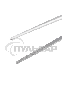 Пинцет прямой рифленый 200 мм ПРОФИ