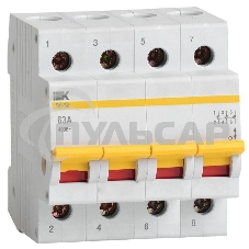 Выключатель нагрузки ВН-32 63А/4П ИЭК MNV10-4-063