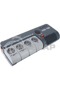 Стабилизатор RUCELF SRW-1000-D 1000ВА, диапазон 140-270,однофазный,управление релейное, дисплей,точность 220+-6%, КПД 98%.