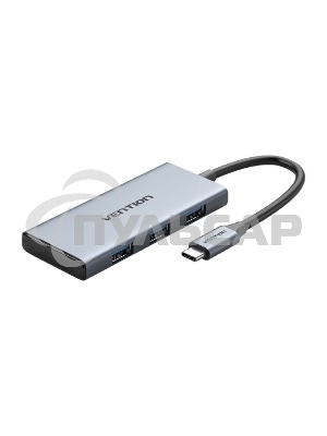 Мультифункциональный хаб Vention USB Type C 6 в 1