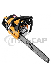 Пила цепная бензиновая DS-4516, шина 40 см, 45см3, 2,5 л.с., шаг 0,325, паз 1,5 мм, 64 зв Denzel