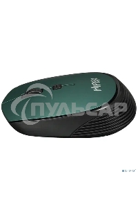 Мышь беспроводная HIPER HOMW-084 зеленый, 1600 dpi, радиоканал, USB, кнопки - 4