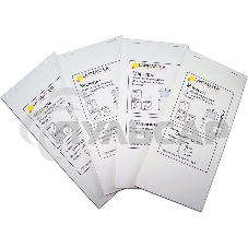 Маркер самоламинирующийся, блокнот, 25х15, диам.9мм, 49 шт