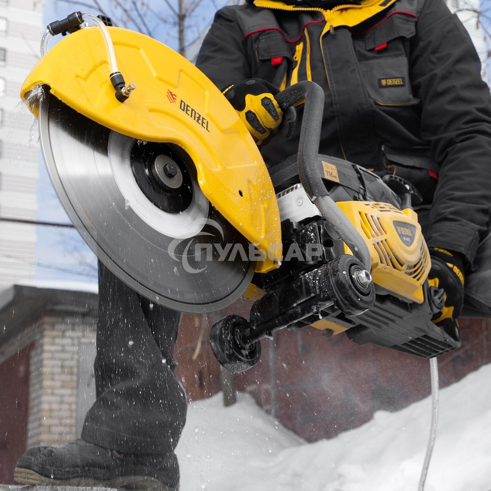 Бензорез МС-6535, 65 см3, диаметр диска 350 мм DENZEL