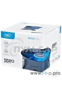 Кулер для процессора DEEPCOOL THETA 20 PWM черный, 100 мм, алюминий, 2400 об/мин, 32.5 дБ, 4 pin, 95 Вт, 60 мм