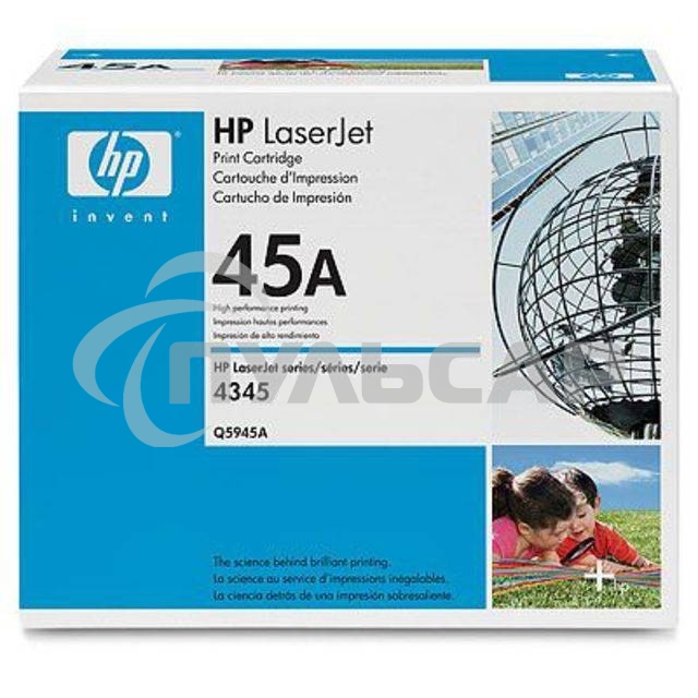 Картридж лазерный HP Q5945A черный для LJ 4345mfp 18 000 стр.