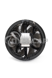 Кулер для процессора ExeGate Dark Magic EE126A-RGb черный, 120 мм, алюминий, 1800 об/мин, 18 дБ, 3 pin, 100 Вт, 95 мм