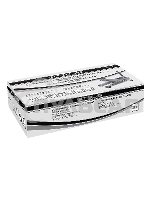 Домкрат STELS 51133гидравлический подкатной быстрый подъем 3 т quick lift 130–465мм профессиональ