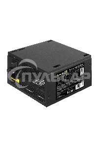 Блок питания ExeGate 400PPH-LT-OEM, 400W, 80 PLUS, (ATX, APFC, SC, КПД 82% (80 PLUS), 12cm fan, 24pin, (4+4)pin, PCI-E, 3xSATA, 3xIDE, черный, кабель 220V 1,8м с защитой от выдергивания, RTL)