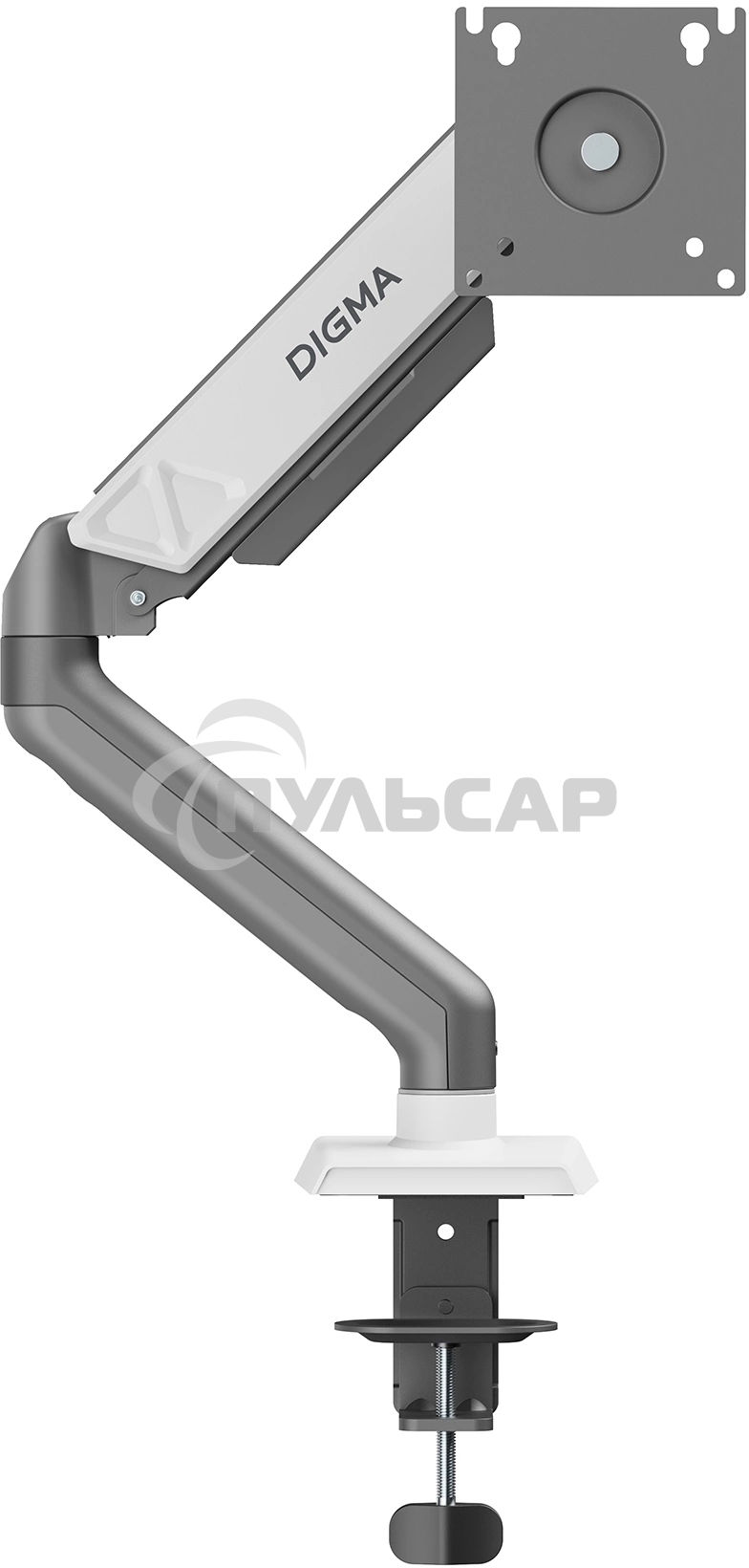 Кронштейн для мониторов ЖК Digma D-MM101 серый 17