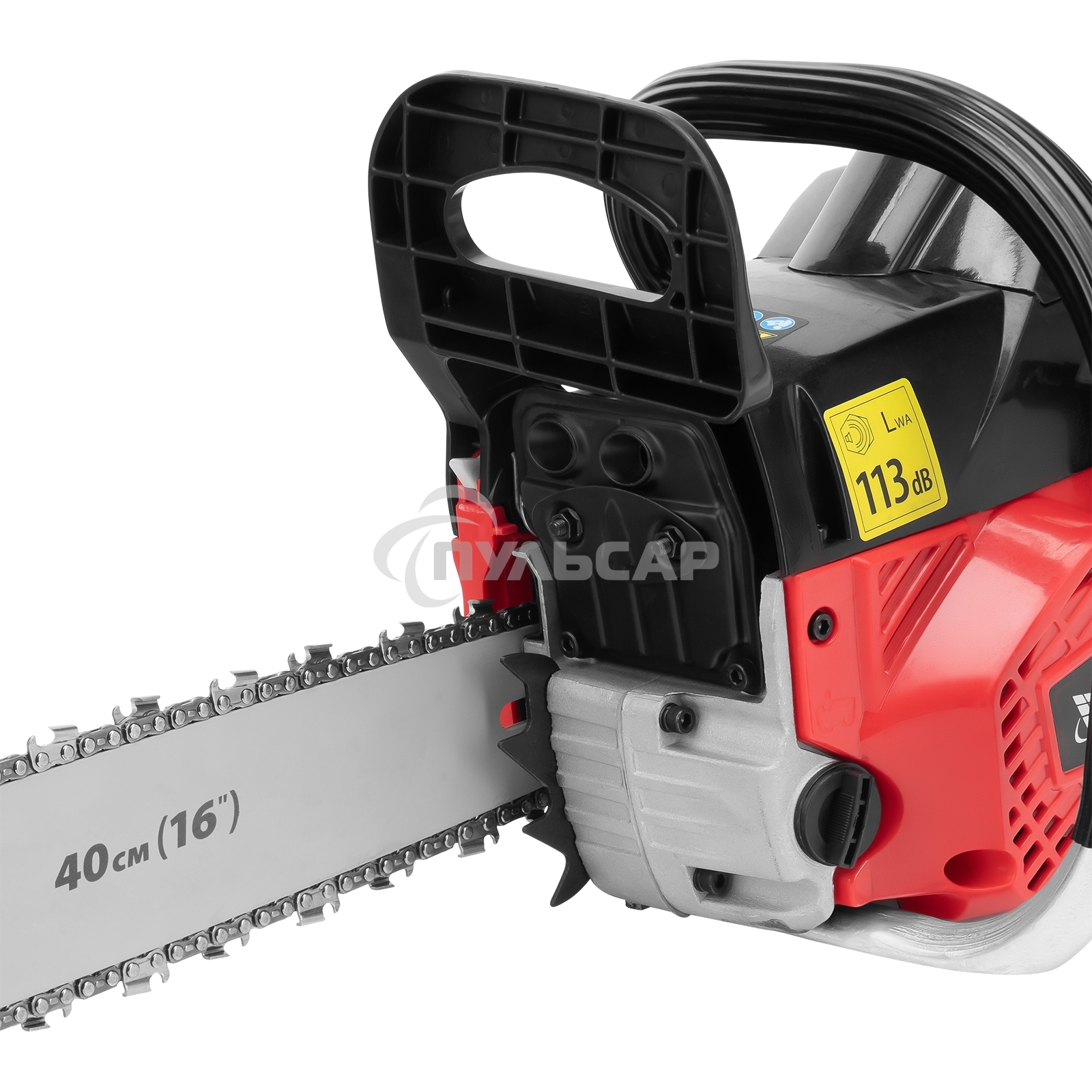 Пила цепная бензиновая MS-4516, шина 40 см, 45см3, 2,5 л.с., шаг 0,325, паз 1,5 мм, 64 зв MTX