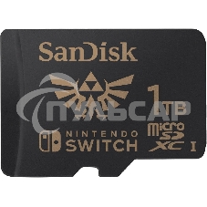 Флеш карта microSD 1Tb SanDisk microSDXC Class 10 UHS-I A1 C10 V30 U3 for Nintendo Switch 100/90 Mb/s