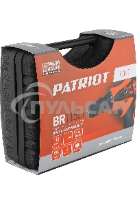 Дрель-шуруповерт Patriot BR 115Li, Аккумуляторная, 16В, 2 АКБ, Кейс