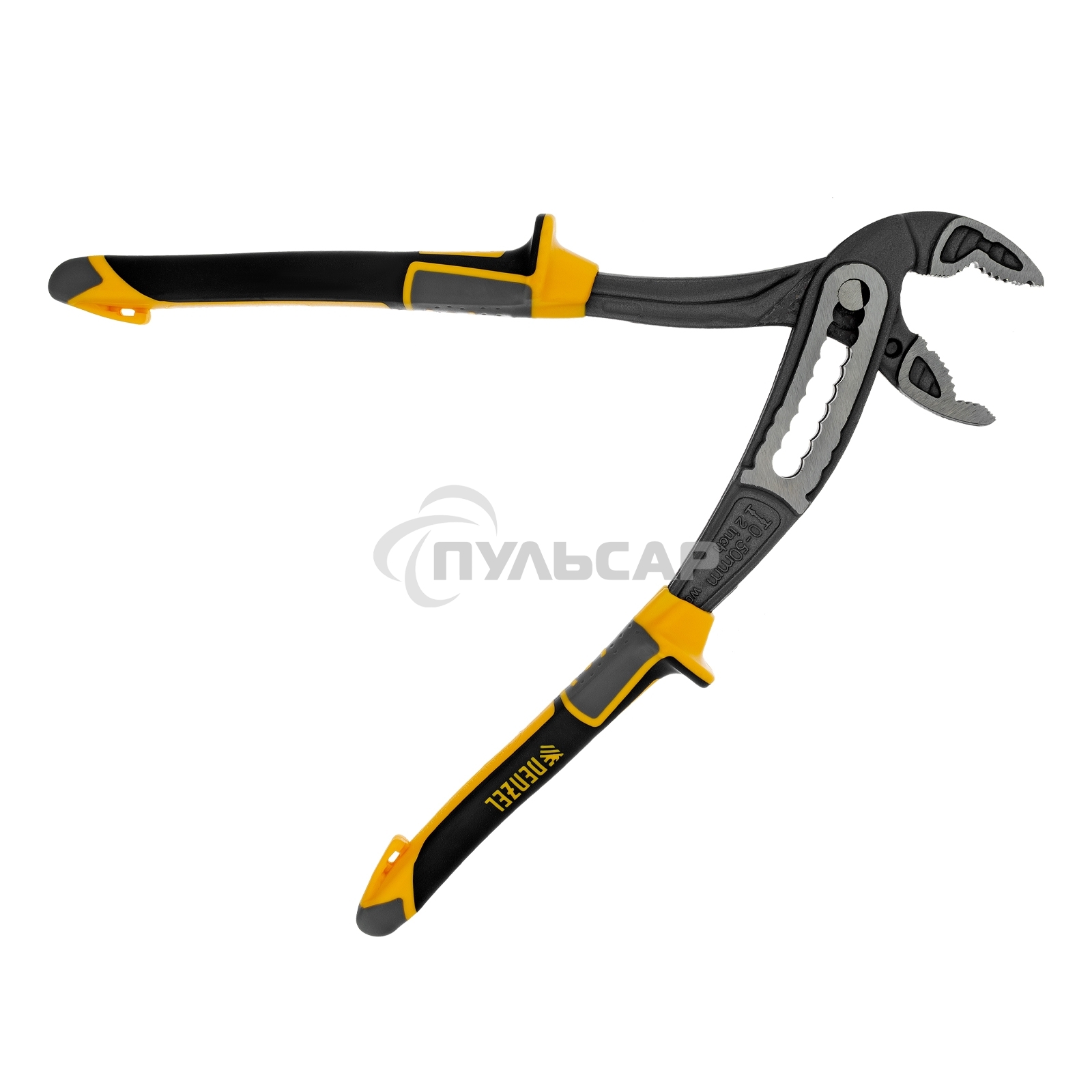 Клещи переставные, трехкомпонентные рукоятки 240 мм Denzel
