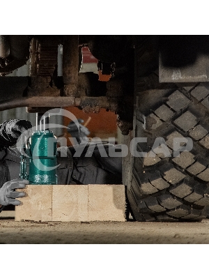 Домкрат гидравлический Сибртех бутылочный, 30т, 245-385мм