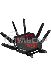 Маршрутизатор ASUS GT-BE19000, черный/красный, 90IG0850-MO9A0V