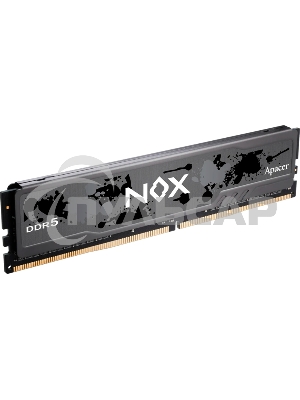 Оперативная память Apacer Nox, DDR5, 32Gb (2x16Gb), 6000MHz, CL40, DIMM, радиатор, черный