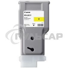 Картридж струйный Canon PFI-207 Y желтый для для iPF680/685/780/785 300ml (8792B001)