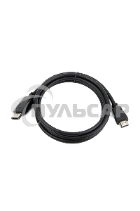 Кабель DisplayPort-HDMI Gembird/Cablexpert 1,8м, 20M/19M, черный, экран, пакет (CC-DP-HDMI-6)