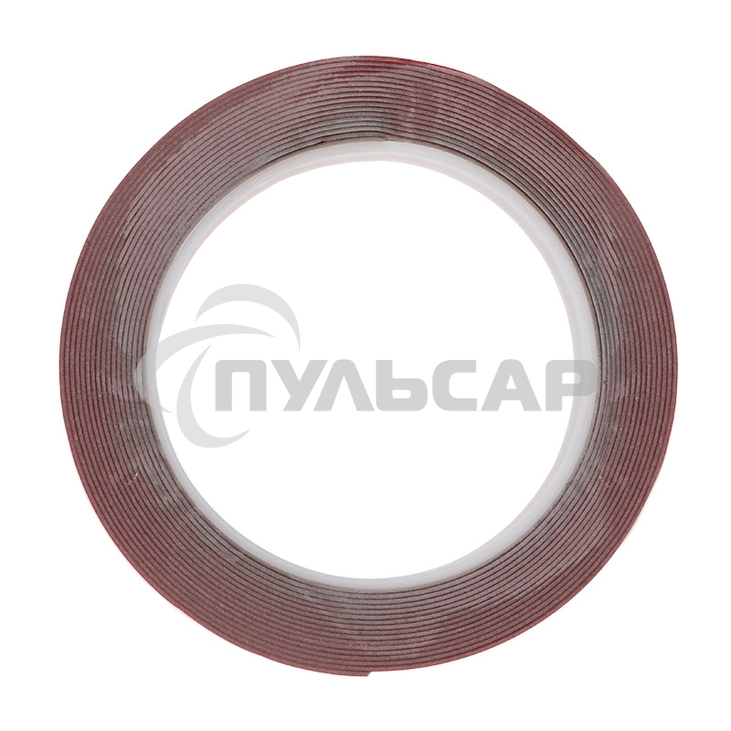 Двухсторонний скотч Rexant, серый, на HBA акриловой основе, 12 мм, ролик 5 м