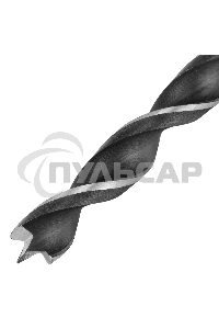 Сверло по дереву, 12х500 мм, цилиндрический хвостовик Сибртех