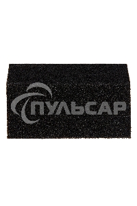 Губка для шлифования, 125 х 75 х 25 мм, трапеция, средняя жесткость, P60 Сибртех